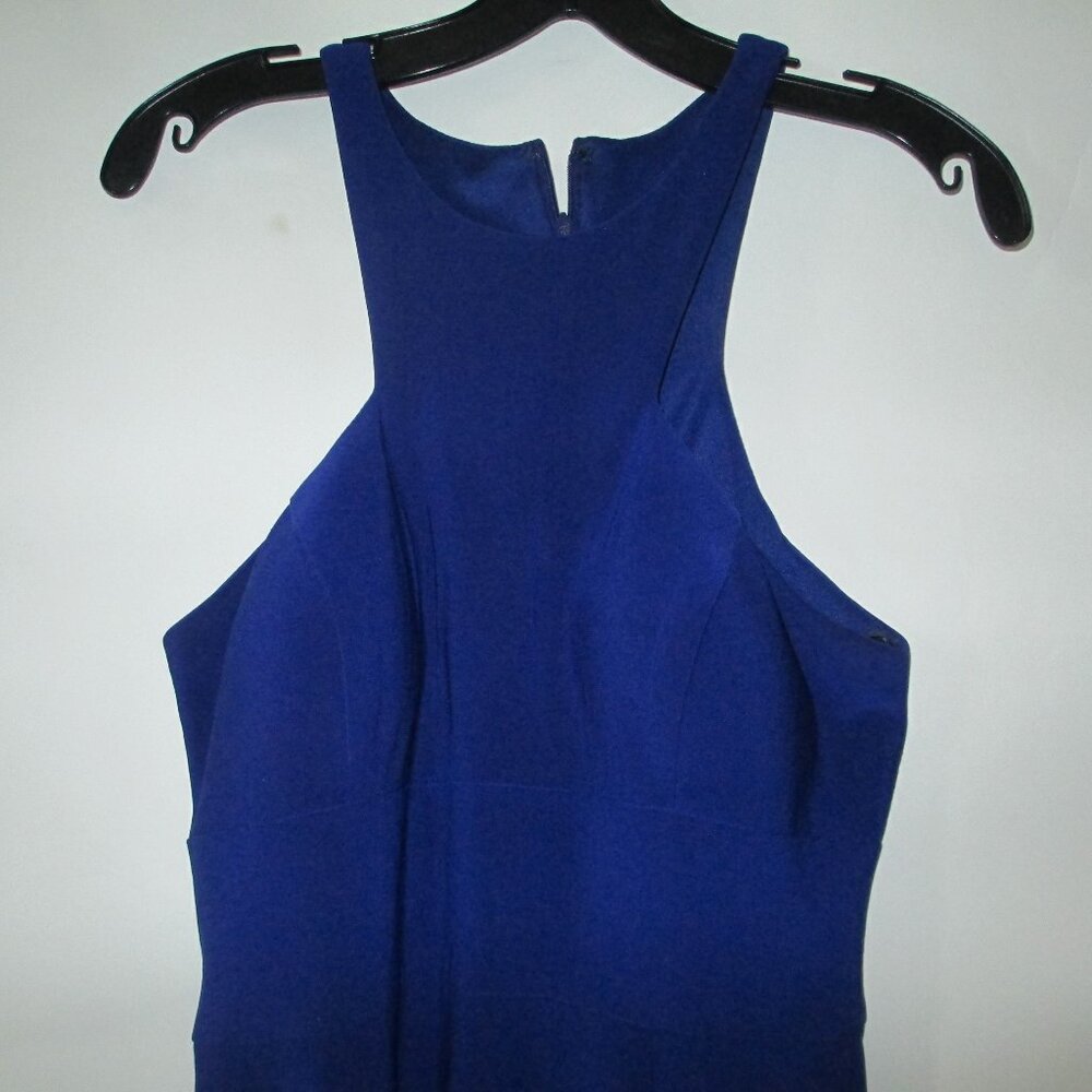 BLUE XSCAPE COCKTAIL DRESS - Picture 6 of 16